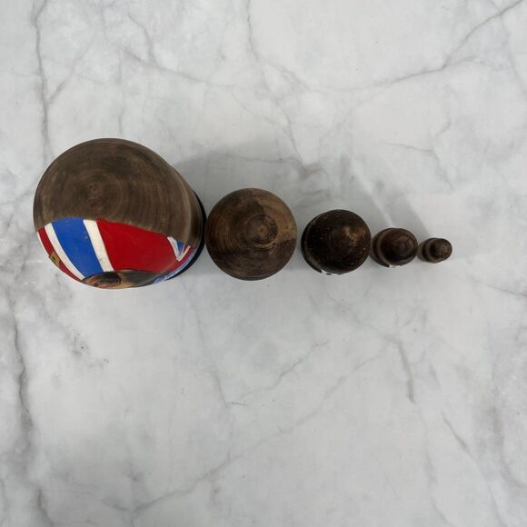 BEATLES MATRYOSHKA Nesting Doll Set John Lennon Hand Painted RARE HTF - Picture 3 of 10